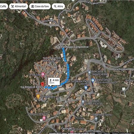 Villa La Dimora Di Ares Formia Exterior foto