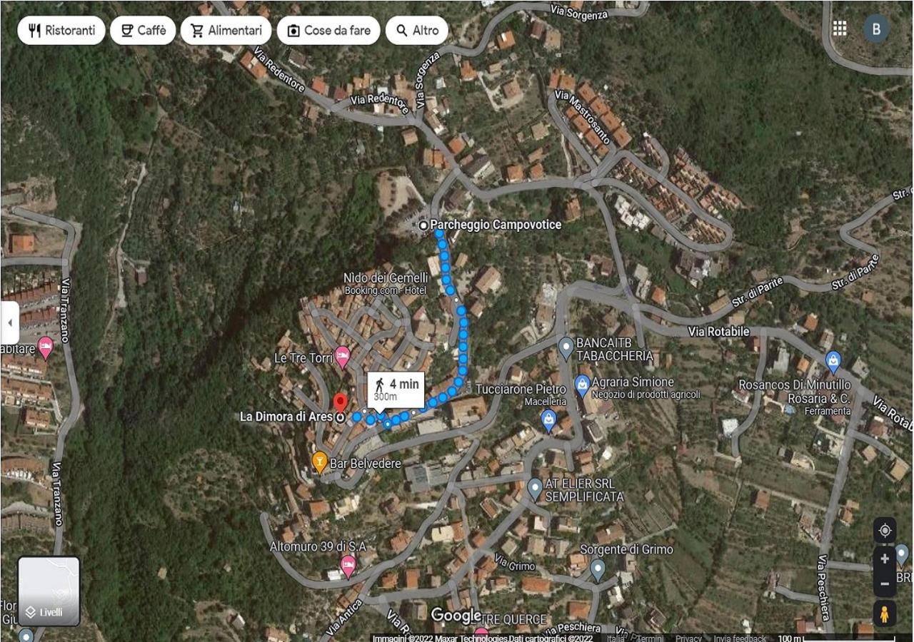 Villa La Dimora Di Ares Formia Exterior foto